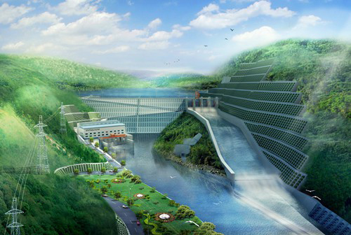 坡头镇老挝南塔河1号水电站项目